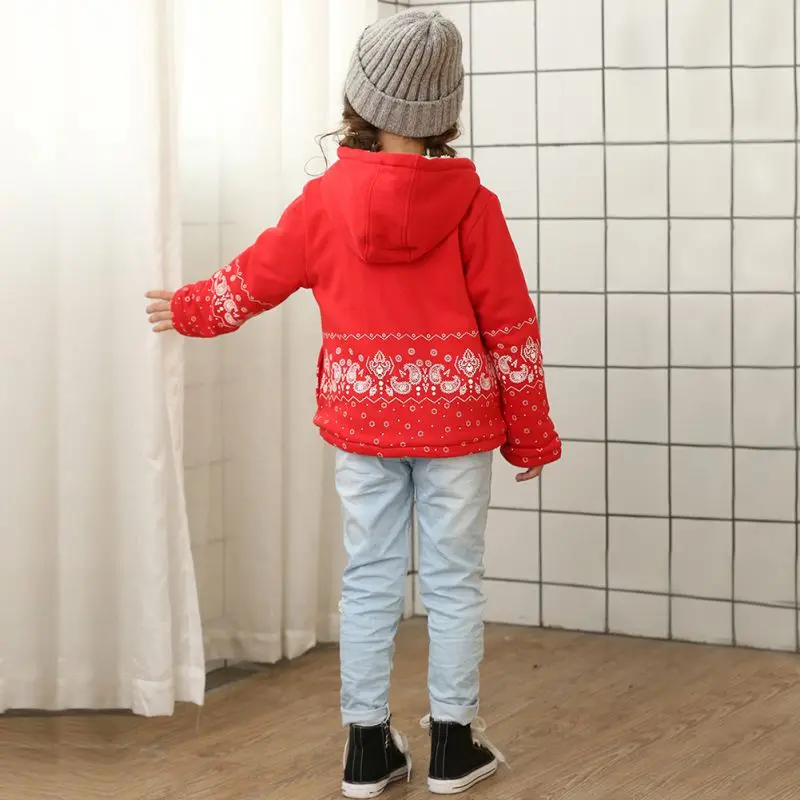 Коллекция 2017 года детская одежда осенне зимняя куртка для девочек свитер