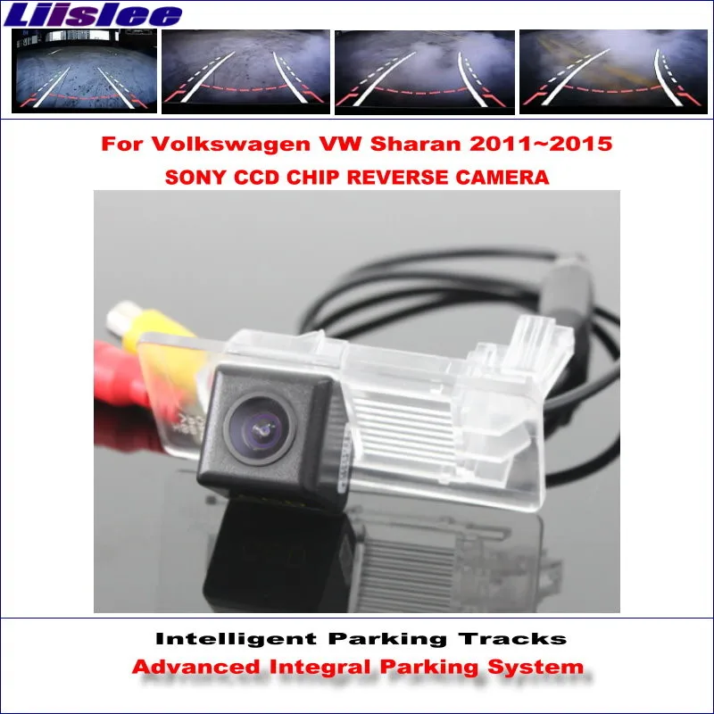 

Liislee HD CCD SONY Rear Camera For Volkswagen VW Sharan 2011~2015 Intelligent Parking Tracks Reverse Backup / NTSC RCA AUX