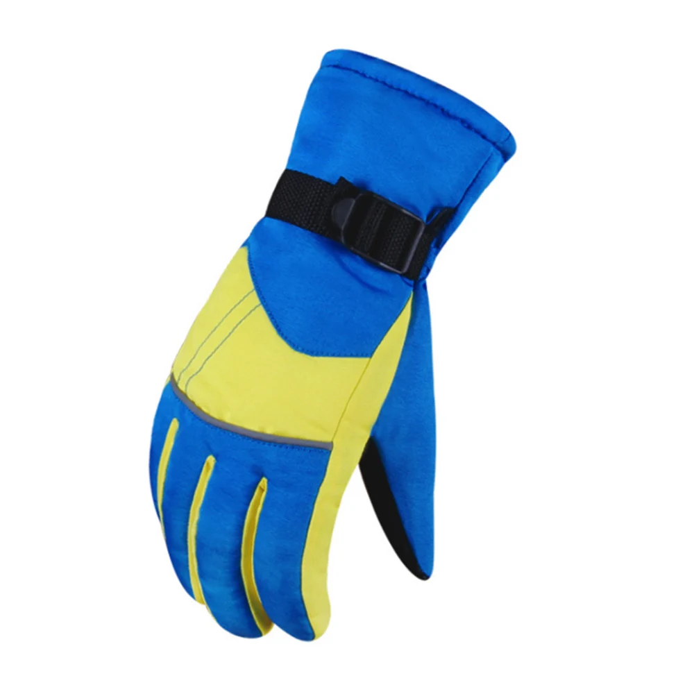 Из 2 предметов лыжный Водонепроницаемый зимние перчатки унисекс перчатки для сноуборда перчатки снегоход мотоциклетные Зимние перчатки