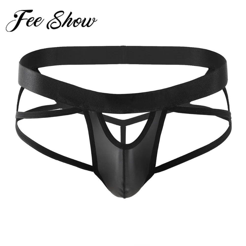 Sexy Men Lingerie Underwear Cut Out Open Back Bulge Pouch Jockstrap