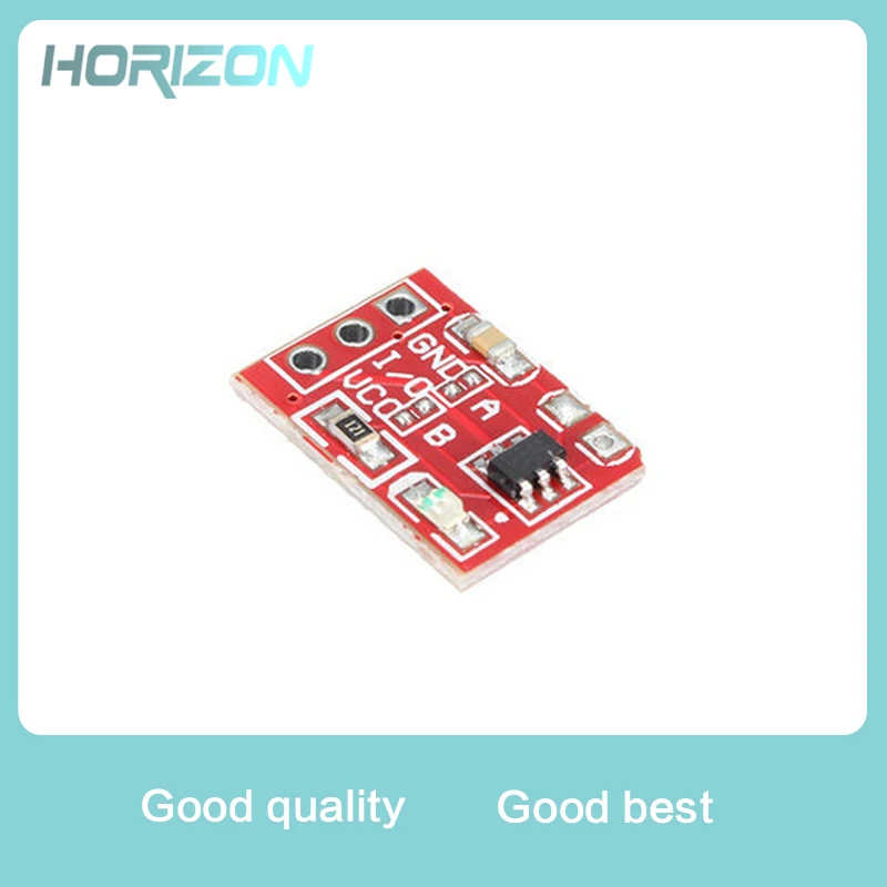 

10PCS NEW TTP223 Touch button Module Capacitor type Single Channel Self Locking Touch switch sensor