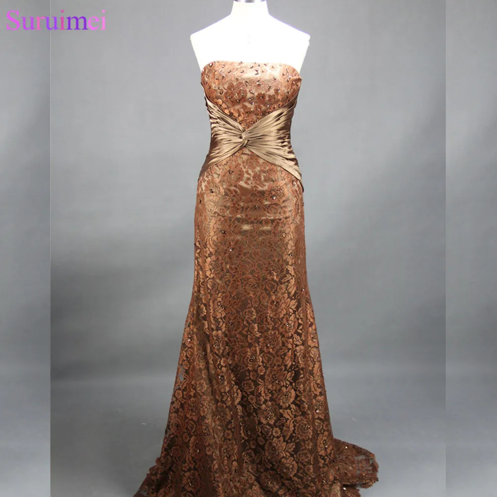 High Quality Evening Gown With Long Sleeve Jacket 2016 New Arrival Real