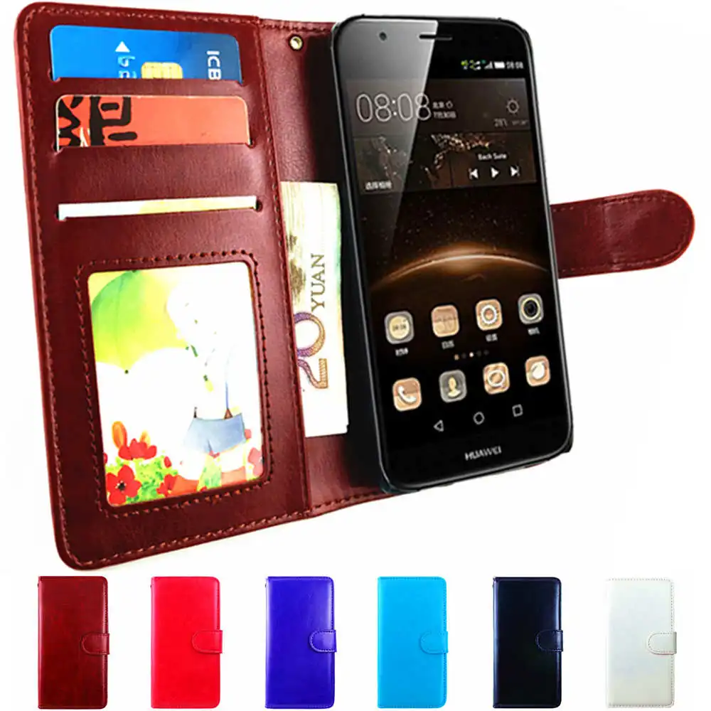 

For Huawei GX8 Case Flip Wallet Leather Cover For Huawei GX 8 Phone Case Luxury Skin Back Magnet Card Holder Slot Stand PU Bag