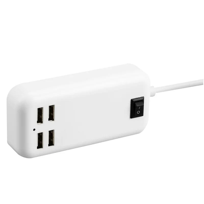 1 5 м 6 портов USB разъем зарядное устройство Универсальный В/3 А ЕС вилка адаптер для
