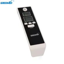 Электронный портативный алкотестер GREENWON, двойной ЖК-дисплей, цифровой алкотестер и таймер, анализатор, алкотестер