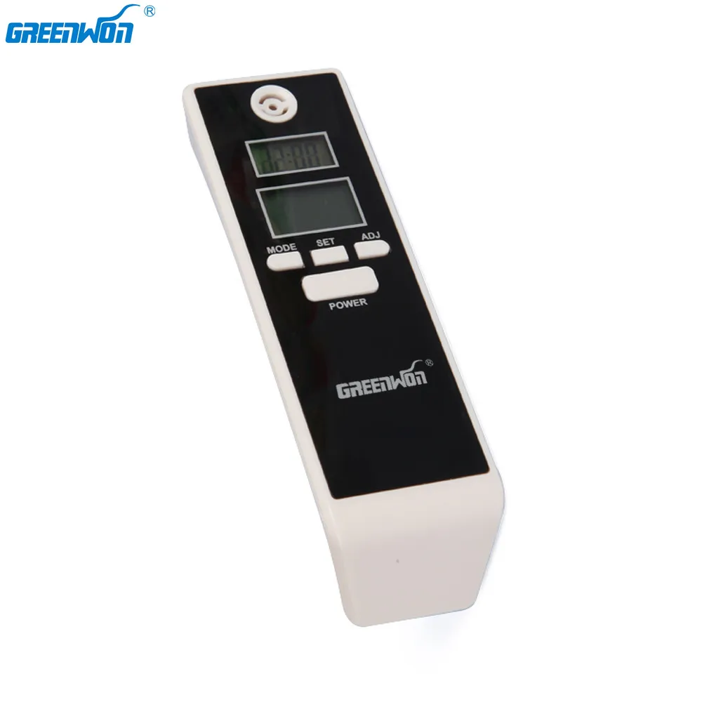

GREENWON Electronic Portable Alcohol Tester Detector Dual LCD Display Digital Alcohol Tester and Timer Analyzer Breathalyzer