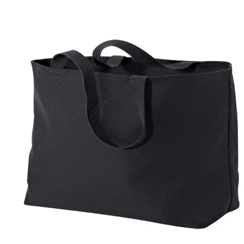 Port Authority B300 Jumbo Tote Black - One Size (1)