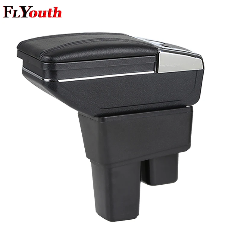 

Car Armrest Box Car Styling Central Store Content Box Cup Holder Interior Auto Accessories For Honda Fit Jazz 2008-2013 1Pc