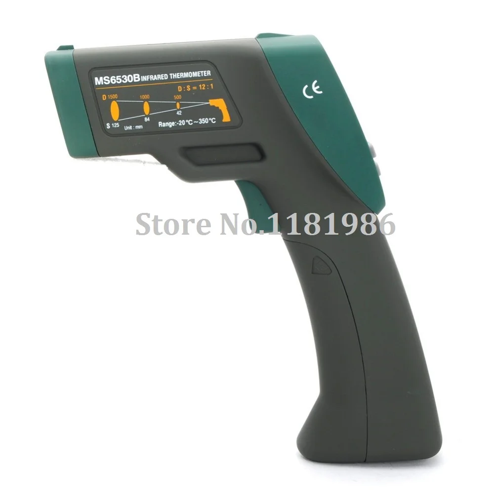 MASTECH MS6530B 12:1 (D: S) цифровой Бесконтактный инфракрасный термометр ИК измеритель