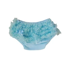 cotton + Lace Newborn Baby Girls Infant Bloomers Panties Soft Cotton Lace Ruffled Briefs 0-12M