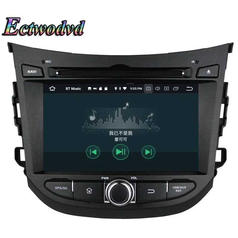 Ectwodvd Восьмиядерный 4G ram 64G rom Android 9,0 Автомобильный мультимедийный dvd-плеер стереосистема с GPS для hyundai HB20 2013