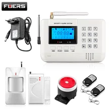 Spanish/Russian/English Voice Wireless PSTN GSM Home Security Alarm System Auto Dialer Smart Home Office Security Burglar Alarm