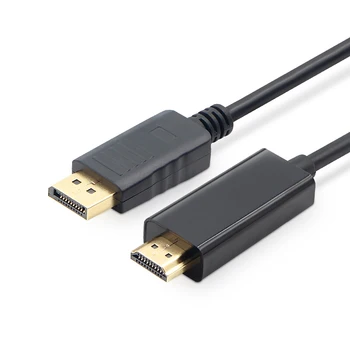 

DP to HDMI adapter DisplayPort to hdmi DP interface connected to the host computer public-to-public computer tv hd1080p1.8m