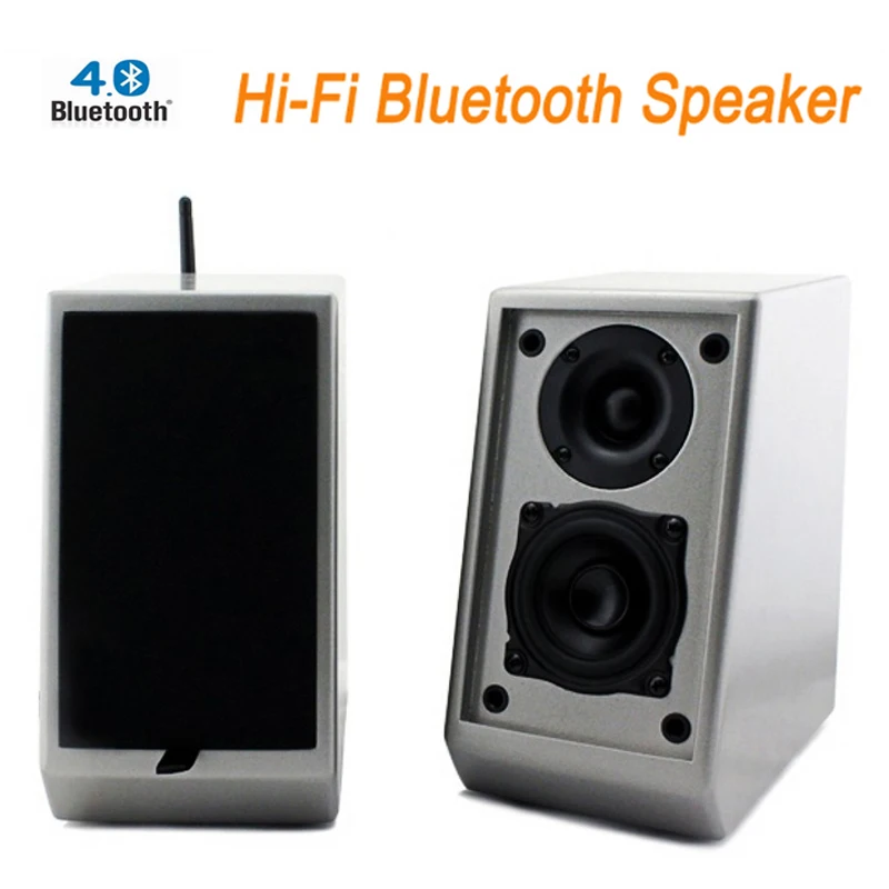 Jky Brand New Hi Fi Bluetooth 4 0 Home Bookshelf Stereo Speakers