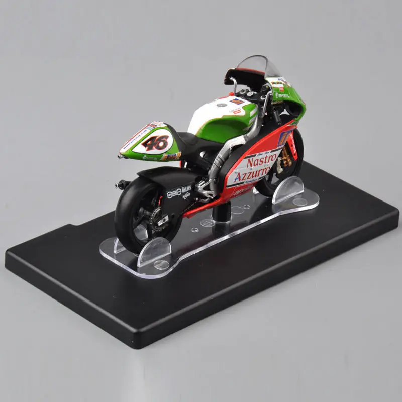 1:18 Литой гоночный велосипед модель игрушки, модели мотоциклов Aprilia Rsw 250 46 Imola 1998 литой металлический мотоцикл модель ручной работы игрушка для мальчиков