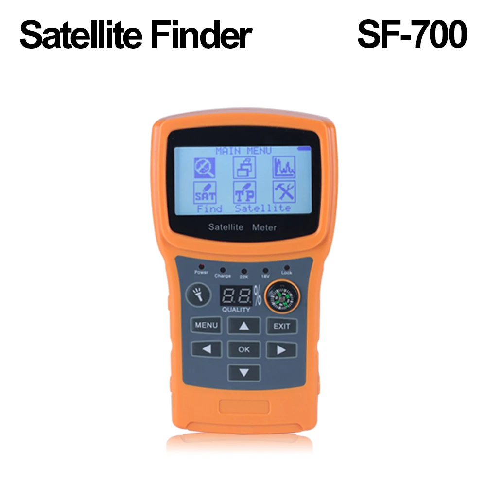 

[Genuine] SF-700 Digital Satellite Finder Signal Meter Finder Support DVB-S DVB-S2 Satellite Signal Free Shipping SF700