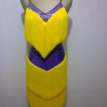 Стиль, костюм для латинских танцев, сексуальный, с бриллиантами, кисточкой, конкурс латиноамериканских танцев, платье для wowomen, Детские платья для латинских танцев, S-L nes