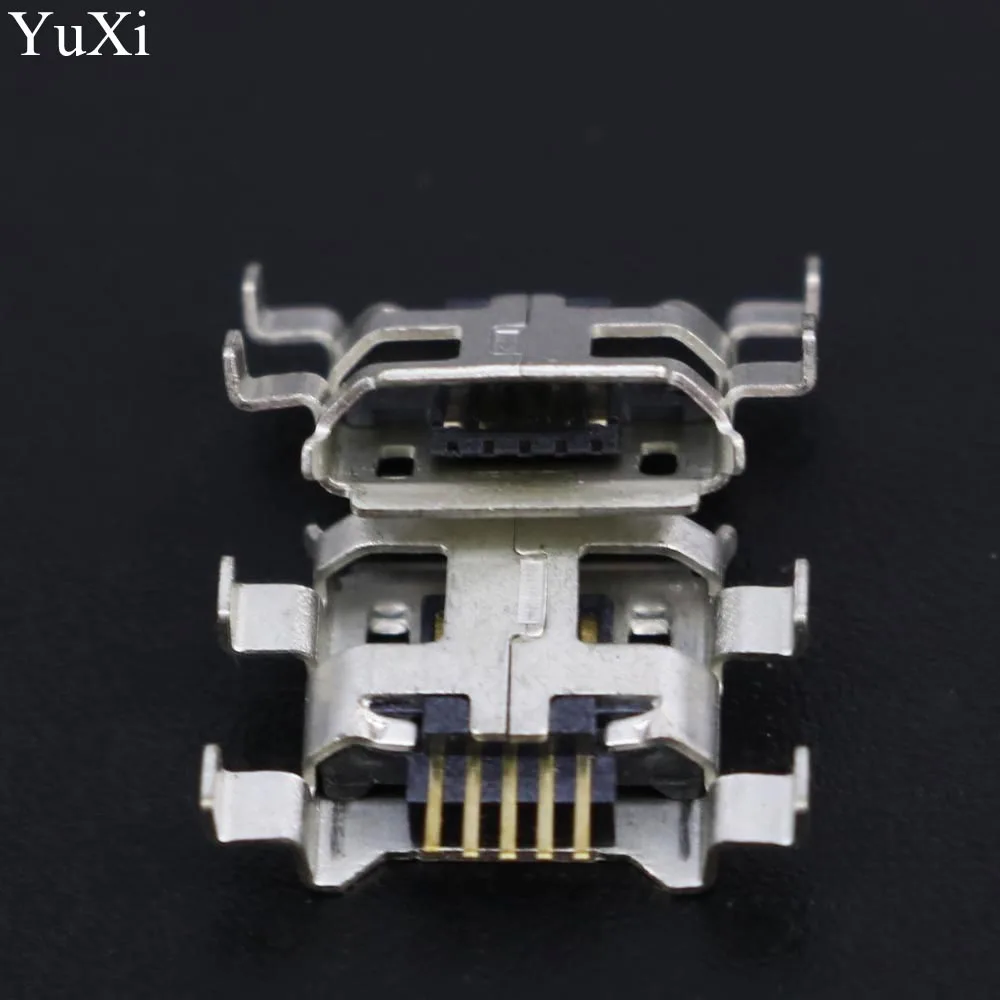 YuXi 10 шт. Btype Micro USB гнездовой разъем 5pin телефон планшет ноутбук зарядный 2 0 раковина