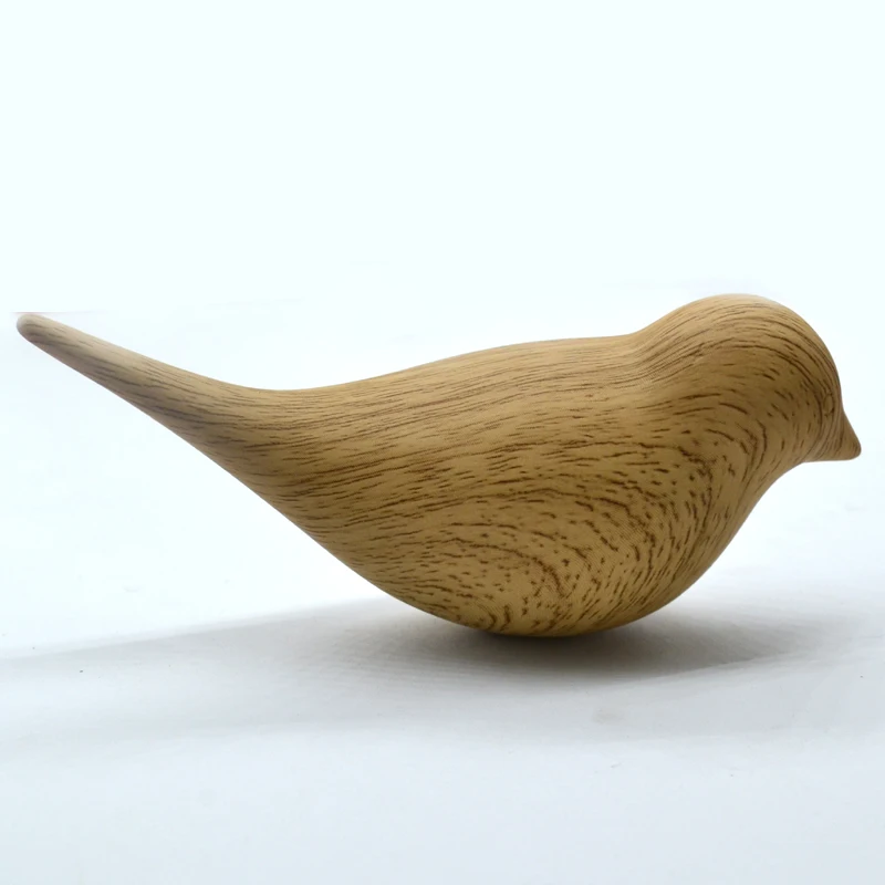 Creative Bird Shape Wall Hooks Home Decoration Resin Wood Grain Storage Rack Bedroom Door After Coat Hat Hanger 3D Coat Holder
