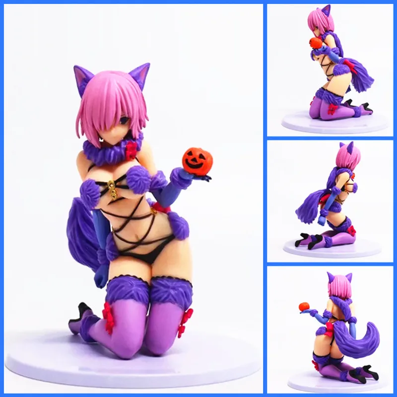 

Fate/Grand Order FGO Mash Kyrielight Halloween Dangerous Beast Dress Ver PVC Action Figure Collection Model Toy G1876