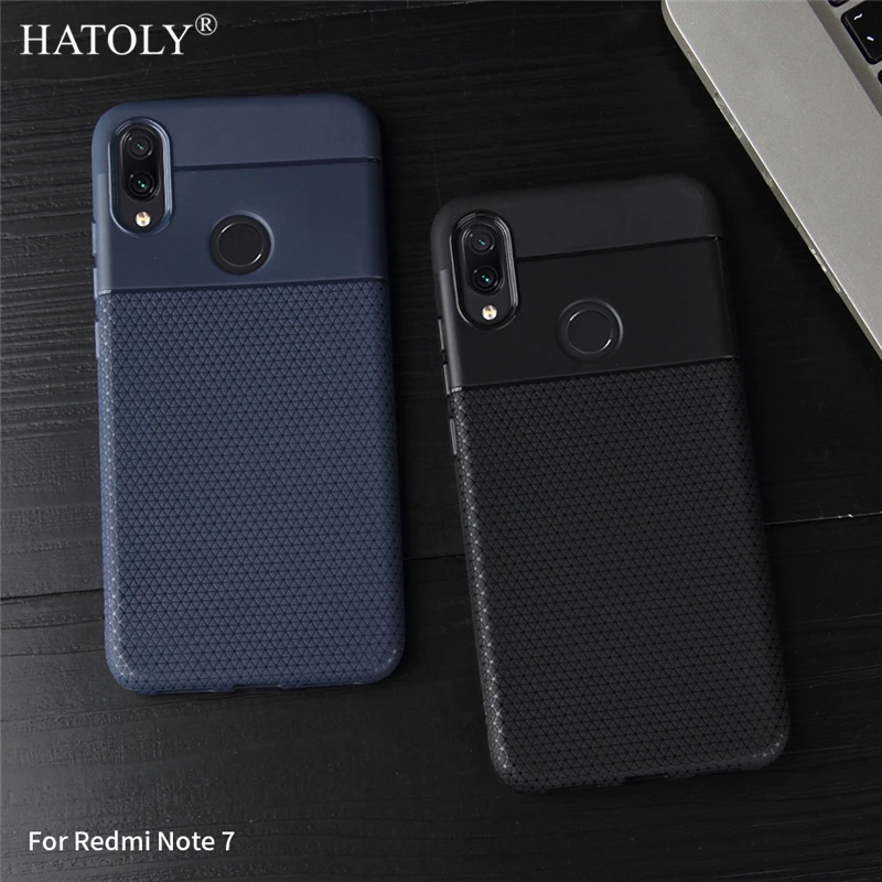 

Xiaomi Redmi Note 7 Case Cover For Xiaomi Redmi Note 7 Soft Rubber Silicone Phone Shell TPU Phone Case for Xiaomi Redmi Note 7