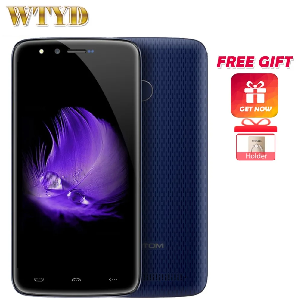 HOMTOM HT50 3GB+32GB 5500mAh Battery Fingerprint Identification 5.5'' 2.5D Android 7.0 MTK6737 Quad Core up to 1.3GHz 4G LTE |