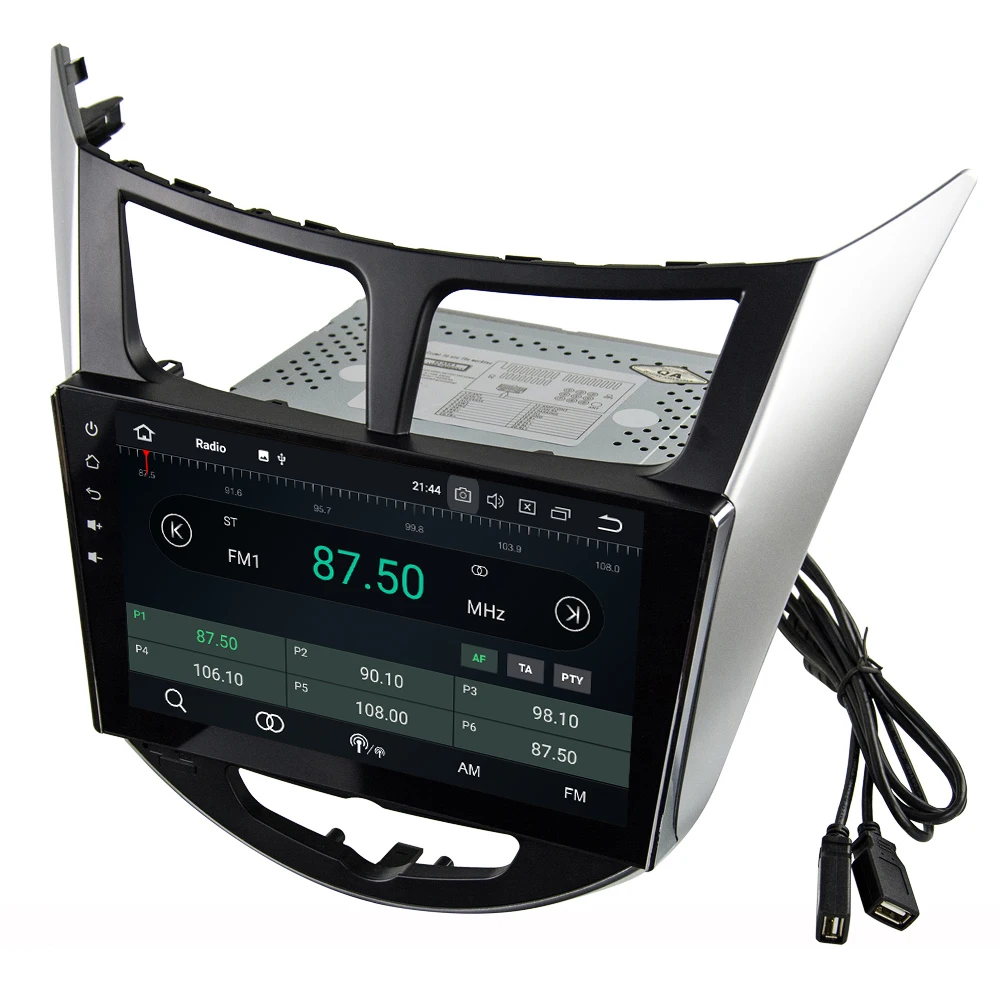 Flash Deal EKIY 9" IPS 2 Din Android 9.0 Car Multimedia Player Automotivo Radio For Hyundai Solaris Verna Accent Sedan 4G 32G Octa Core OBD 4