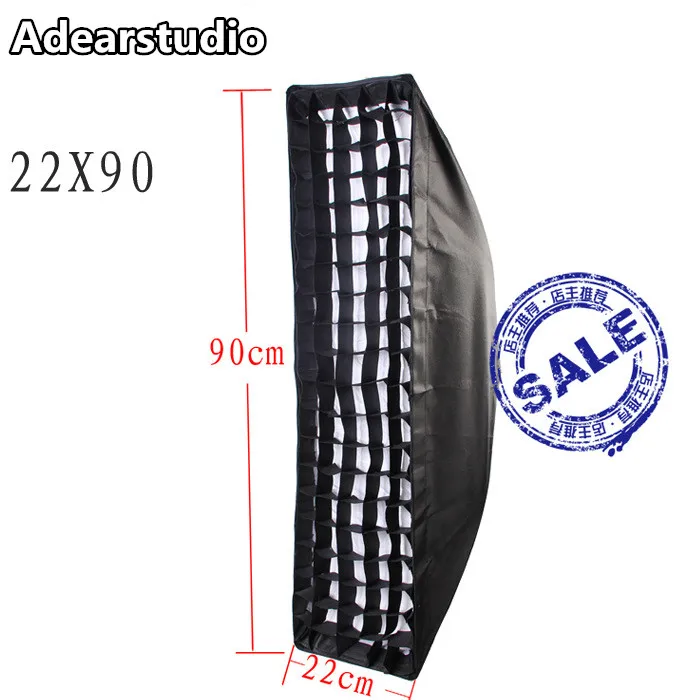 Good Offer of  Godox SOFTBOX + GRID + Bowens mount EM-22 * 90 professional grill softbox photography lights flash 