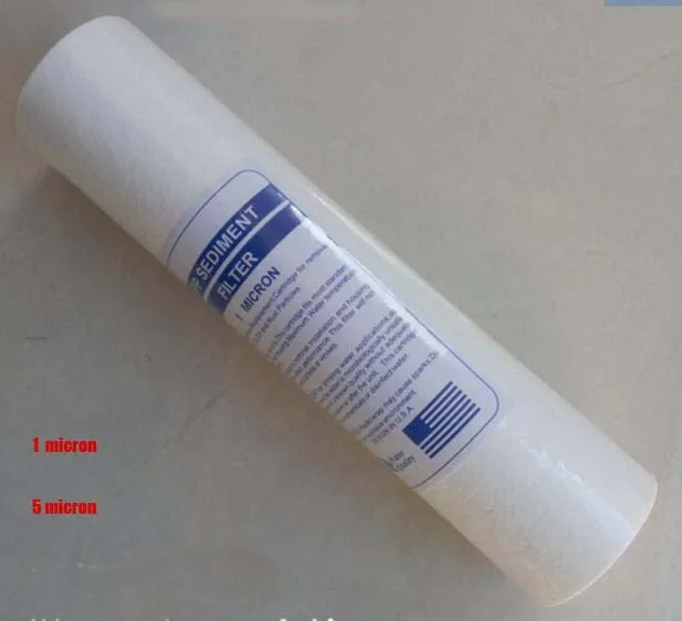 para Filtro de Água Cartucho Padrão de Algodão pp 10 Polegadas com Micron ou Micron 6x cm Peças