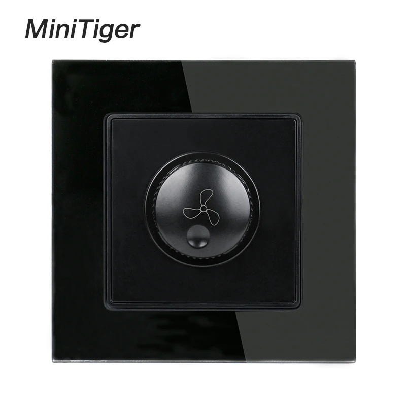 Контроллер вентилятора Minitiger регулятор роскошная панель из хрусталя настенный