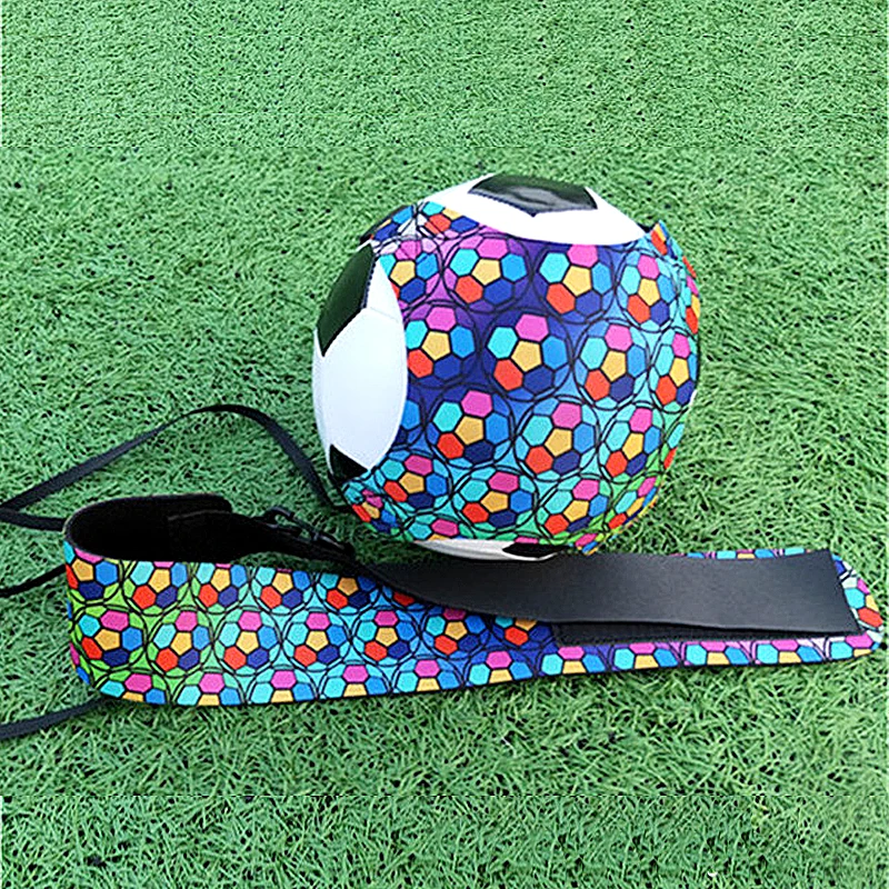 

Soccer Ball Practice Waist Belts Football Kick Solo Trainer Belt Adjustable Swing bandage Control Soccer Training Aid Equipment