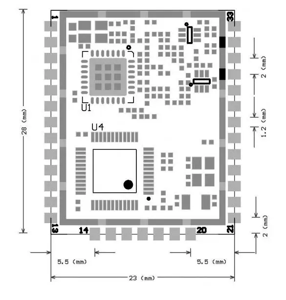 SX1276 SX1278 LoRa модуль RHF76-052 RHF78-052 LoRaWAN узел модуль интегрированный STM32 низкая мощность дальние расстояния 433 470 868 915 МГц