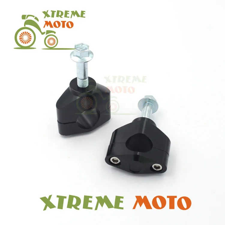 28 мм 1 1/" CNC Руль Бар Riser Raiser зажим Крепление для Honda CRF250R 250X 450R 450X CR125 250 мотокросс эндуро Байк