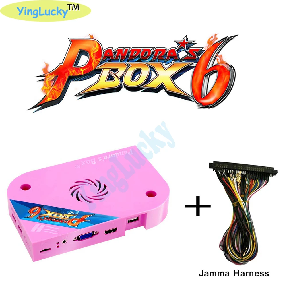 Original Pandora Box 6s 1300in 1 Jamma Arcade Version Output jamma arcade  Version pcb game board CGA VGA HDMI output CRT HD 720p