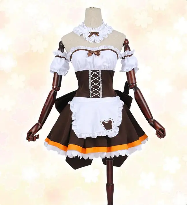 

Anime game Arena of Valor: 5v5 Arena Game cosplay Angela Sweet cute maid girls Halloween party maid costume