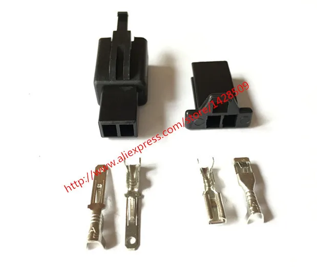 20 Set PA66 2 Pin Male Female Wire Harness Motorcycle ABS Automotive Cable Connector 6030-2981 Color | Обустройство дома