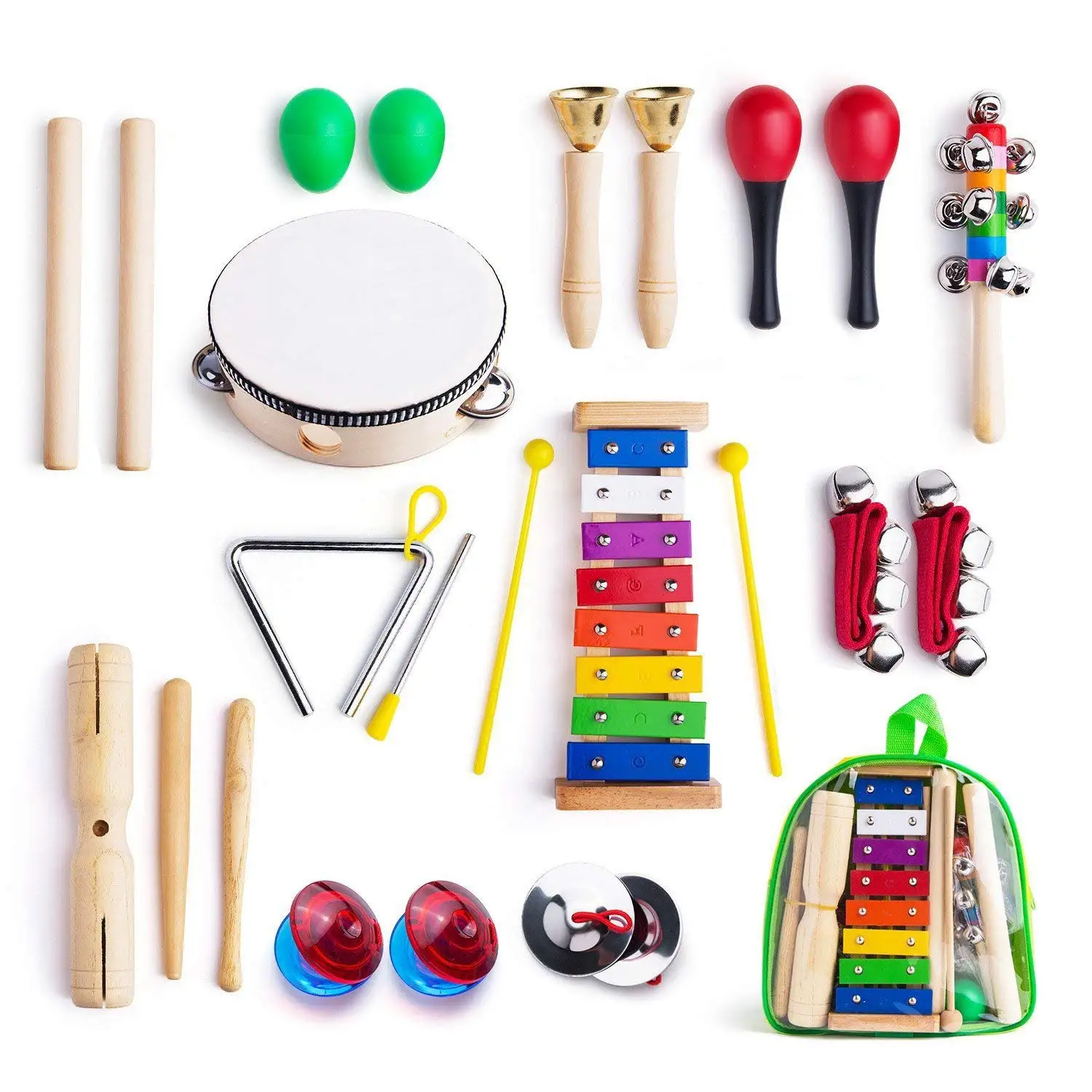 Details about   Beginner Musical Instruments 10pcs Child Early Education Percussion Musical Toys 