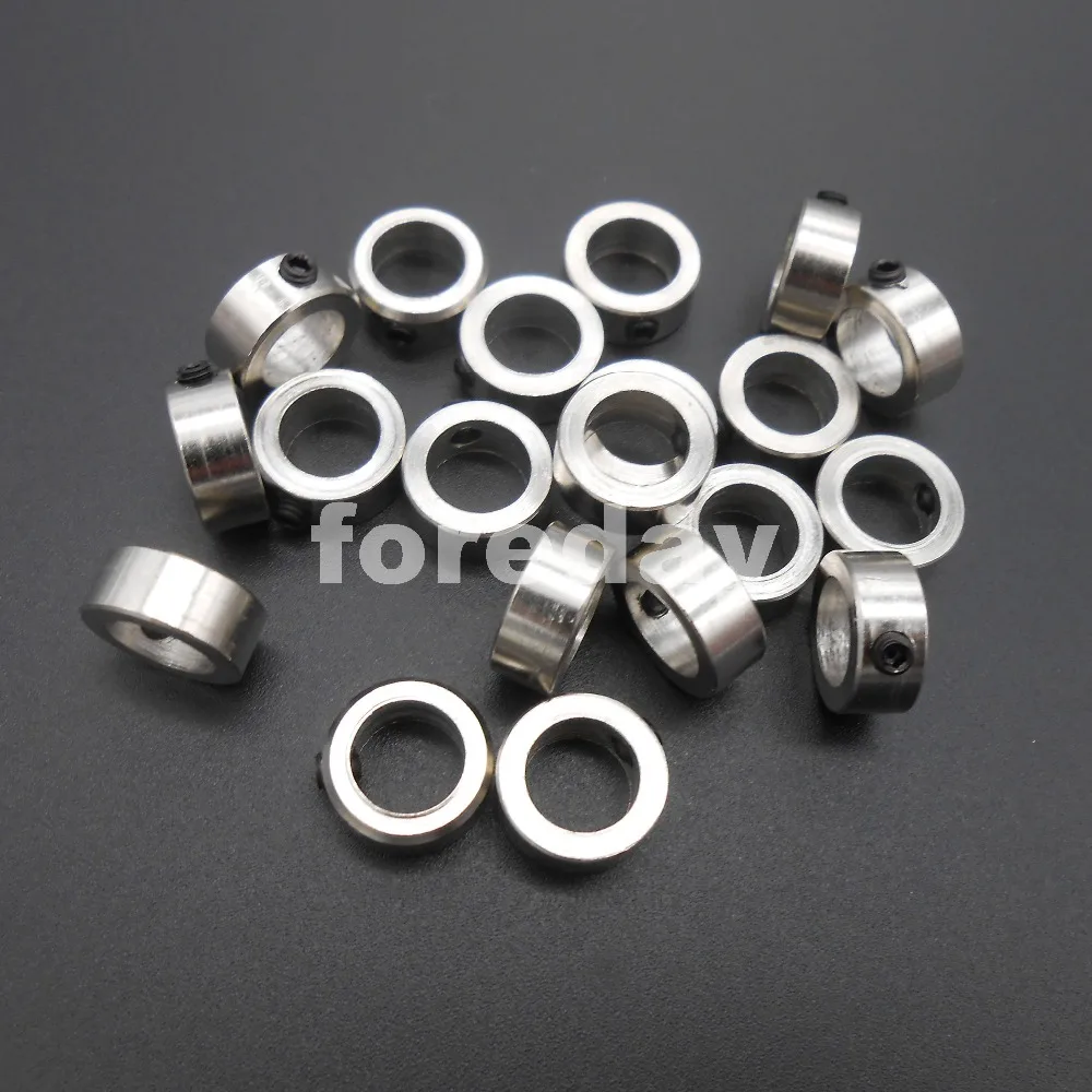 

NEW 20PCS/LOT DIY 8MM 8.05MM Metal Bushing Axle Sleeve 2.3g Weight Stainless Steel Shaft Sleeve Chuck Chucks TH=5MM *FD070X20