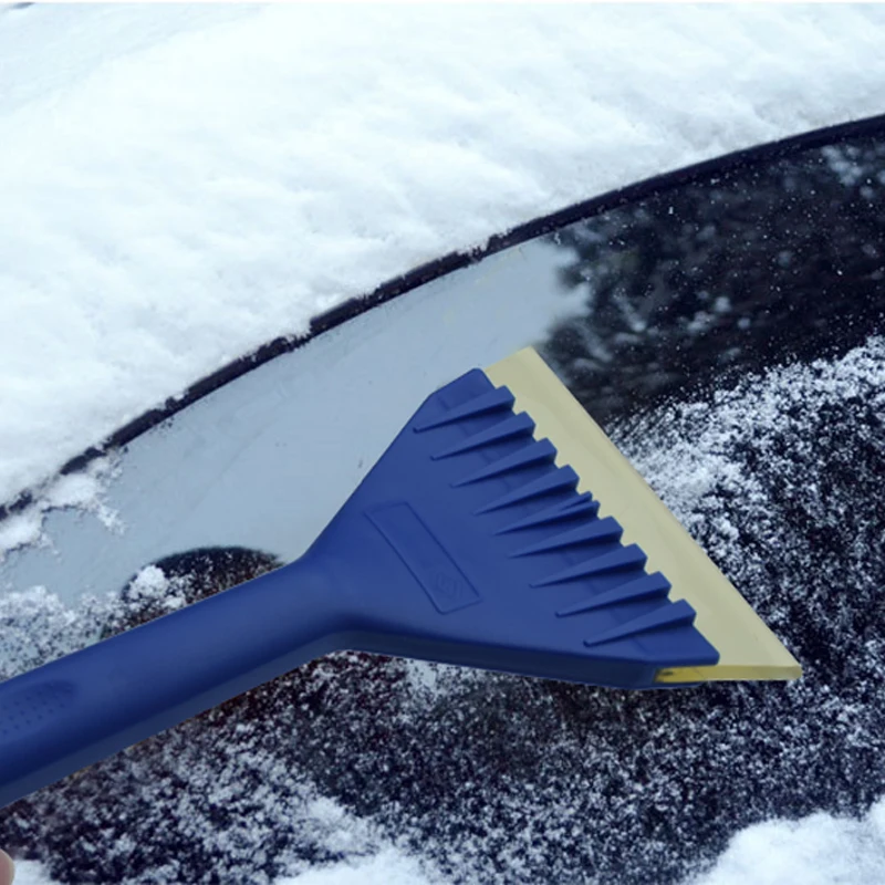 Car Snow Cleaner Soft Rubber Snow Shovel Windshield Window Squeegee Ice