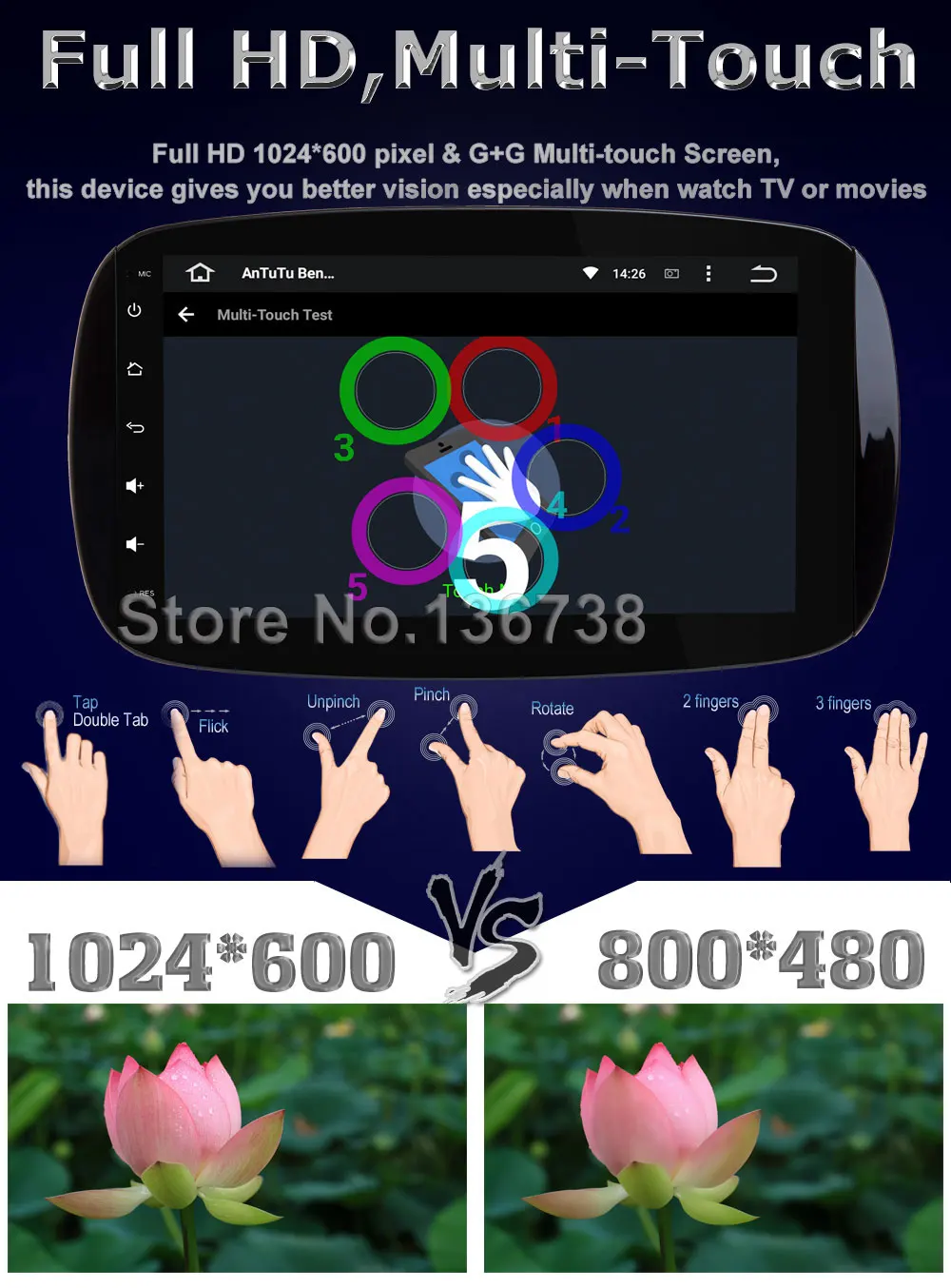 Discount IPS 8 Core Android 8.1 Car DVD Multimedia Radio Stereo GPS Player For Mercedes Benz Smart Fortwo 2015 2016 2017 4GB RAM+32GB ROM 7