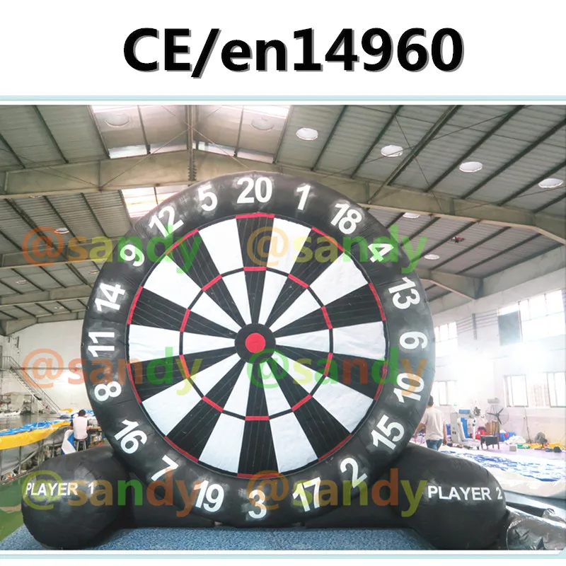 giant outdoor inflatable dart board/inflatable soccer darts game,Inflatable darts games