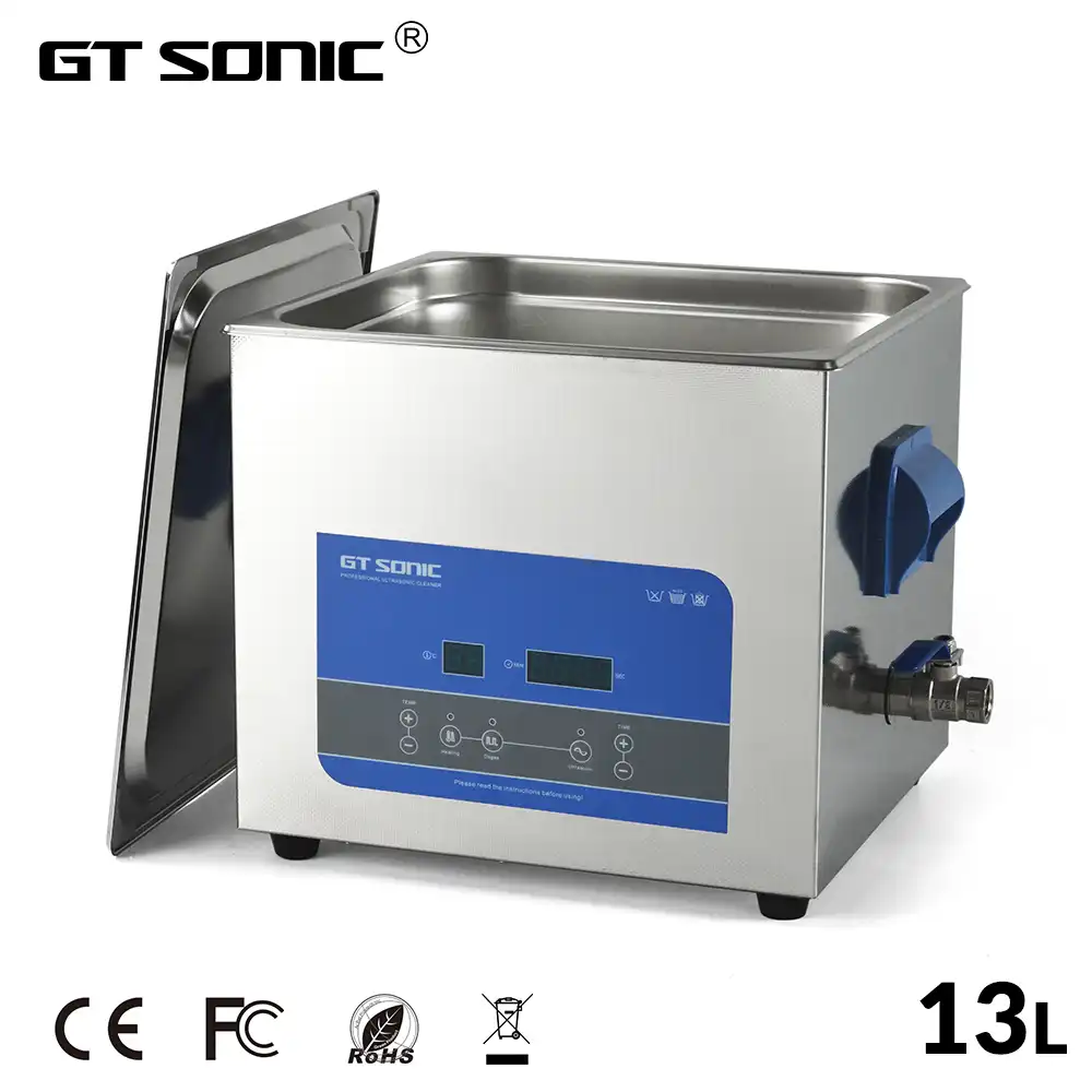 GTSONIC цифровой ультразвуковой очиститель для ванной 13л 300 Вт 99 мин таймер
