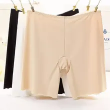 

Ladies Slim Safety Short Pants Under Skirt Fashion Seamless Safety Pants Boxer Shorts Sexy Underwear Safety Short Panties Women