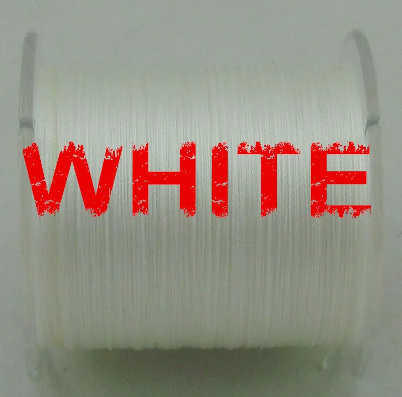 100 м бренд LineThink цель Япония качество Multifilament PE плетеная леска рыболовная оплетка - Цвет: Белый