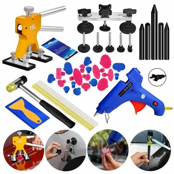

PDR tools paintless dent repair tools Dent Repair Kit Car Dent Puller with Glue Puller Tabs Dent Removal Kits for Vehicle