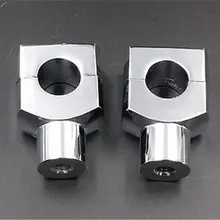 Хром 7/" 22 мм руль стояк кафе гонщик Старая школа на заказ Винтаж Ретро CB