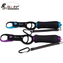 Масштаб губы рыбы сцепление Алюминий пространство карабин для рыбалки Вес рыболовные пассатижи держатель для удочки инструменты