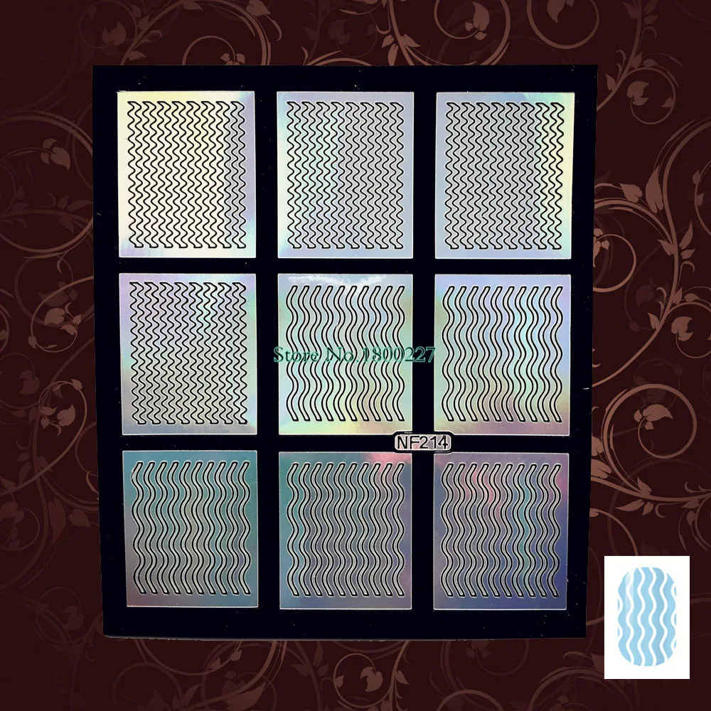 Инструмент для штамповки ногтей полый цветок черные наклейки трафарет сделай