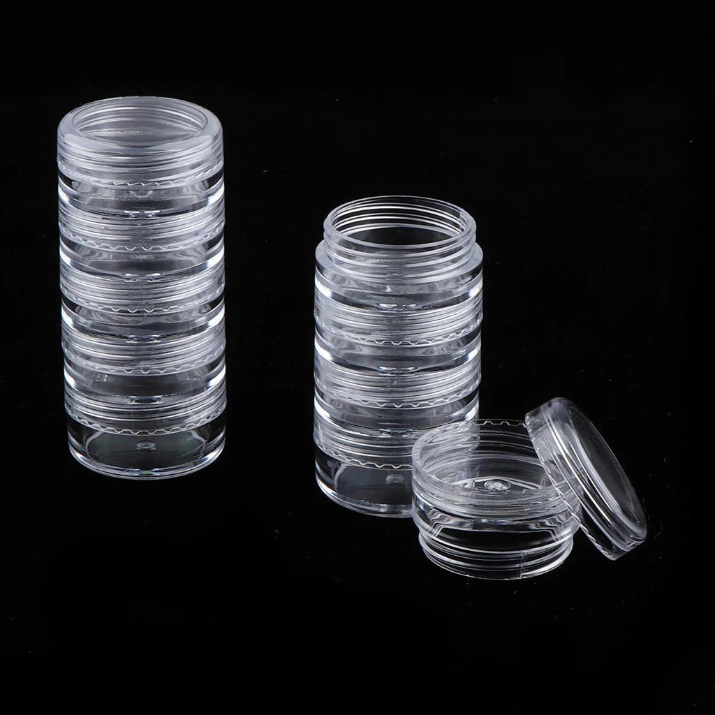 Kesoto Empty 25 Space Box Container Case Nail Art Tips Gem Rhinestone Storage Tool