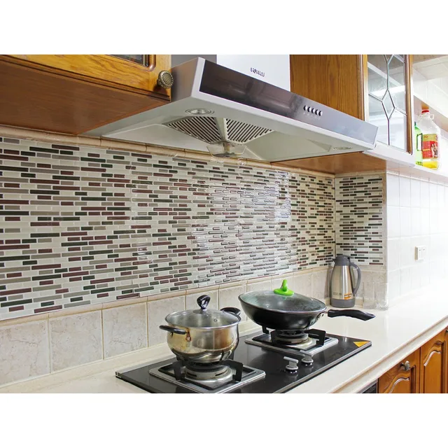 Kitchen Backsplash L And Stick Tiles Faux Subway Glossy Wall Kitchen Backsplash L And Stick Tiles Faux Subway Glossy Wall 4 Sheets Camper Rv